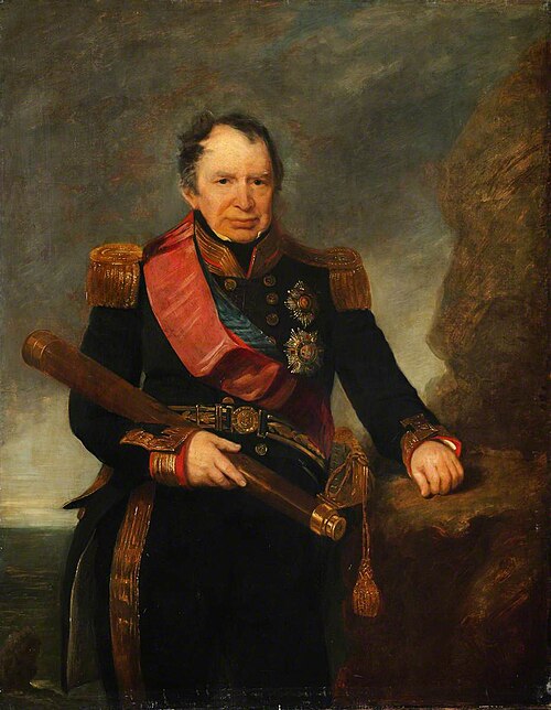 Admiral Sir Josias Rowley (1765-1842), 1832, Andrew Morton