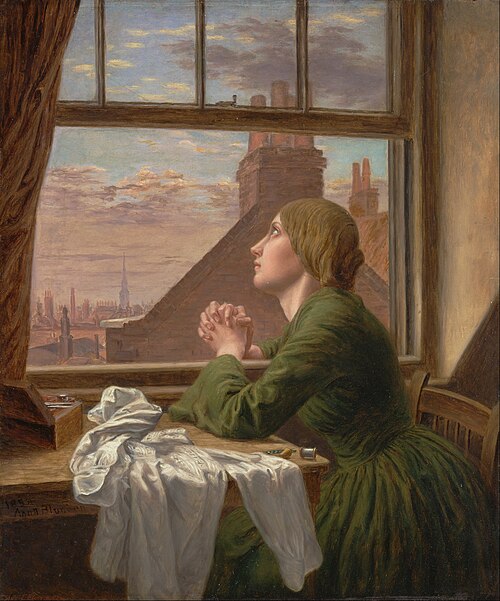 The Song of the Shirt, 1854, Anna E. Blunden