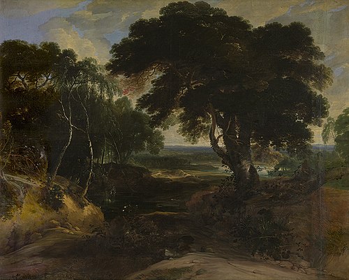 Wooded Landscape, 1626, Lucas Achtschellinck