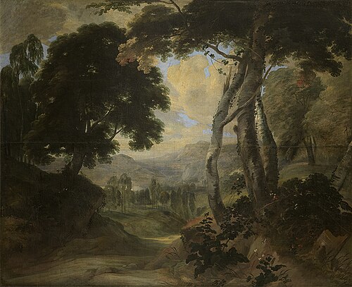 Wooded Landscape, 1626, Lucas Achtschellinck