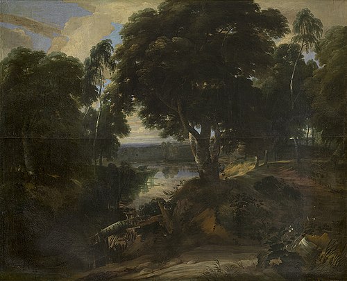 Wooded Landscape, 1626, Lucas Achtschellinck
