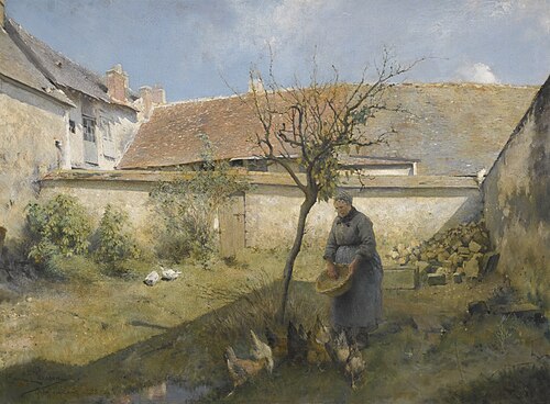 À la campagne, 1883, Carl Larsson