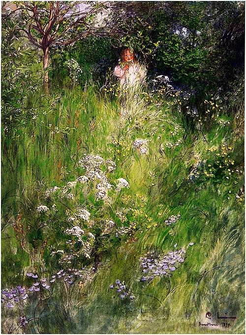 A Fairy, 1899, Carl Larsson