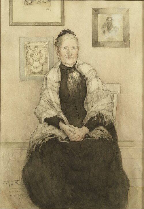 Mother, 1893, Carl Larsson
