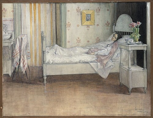 Convalescence, 1899, Carl Larsson