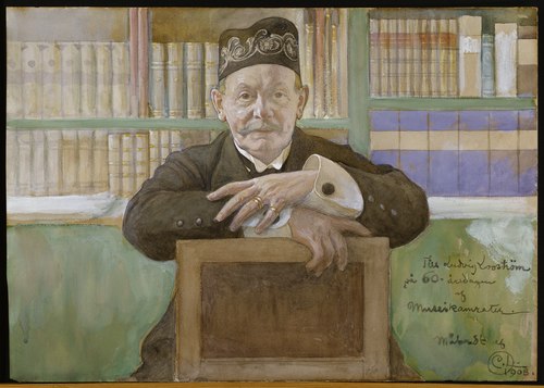 Ludvig Looström, 1848-1941, 1908, Carl Larsson