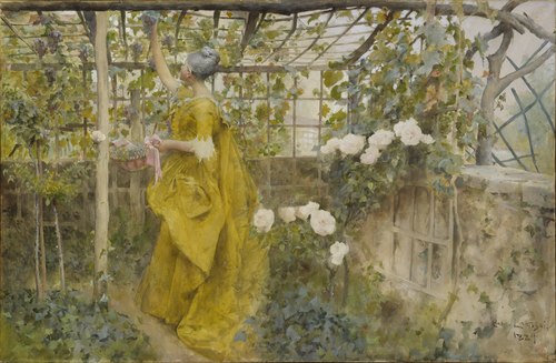 The Vine, 1884, Carl Larsson