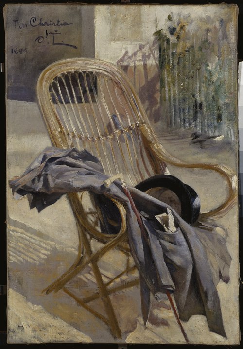 Study for Modern Art, 1889, Carl Larsson