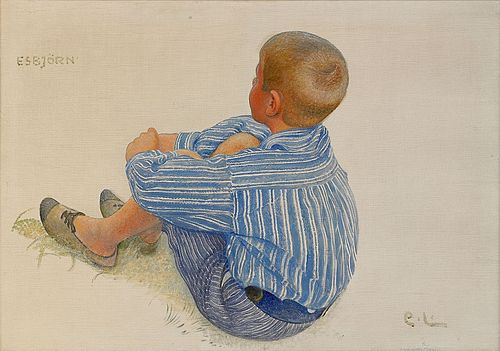 Esbjörn, 1910, Carl Larsson