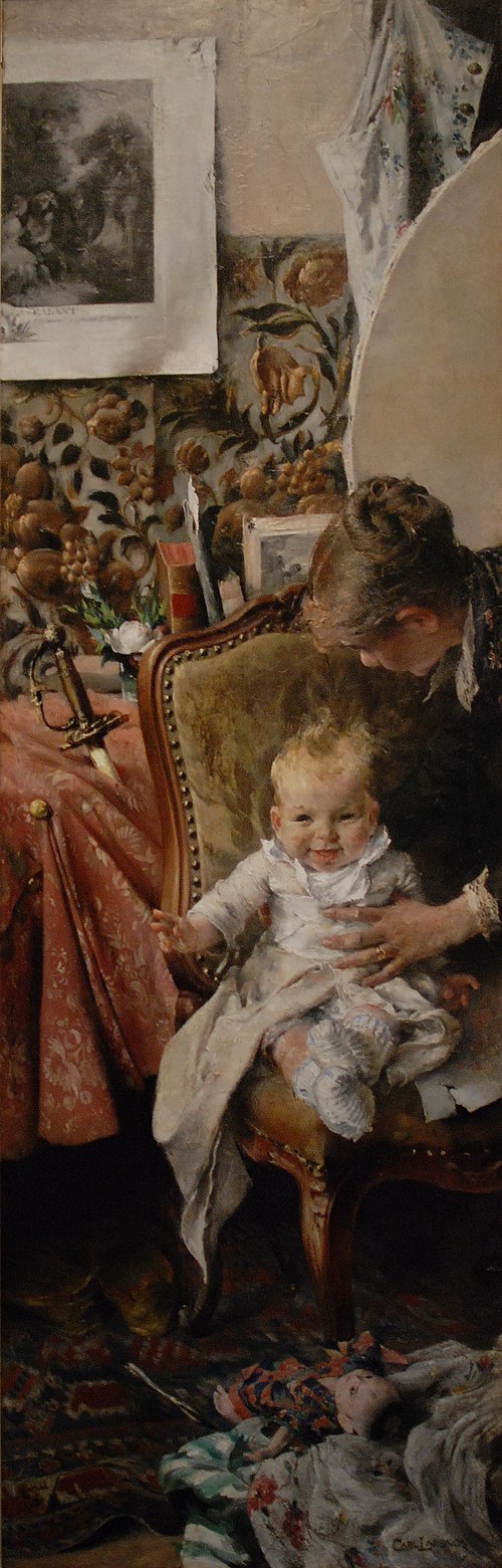 La Petite Suzanne, 1886, Carl Larsson