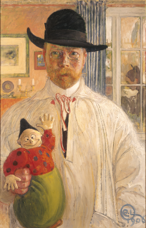 Autoportrait, 1906, Carl Larsson