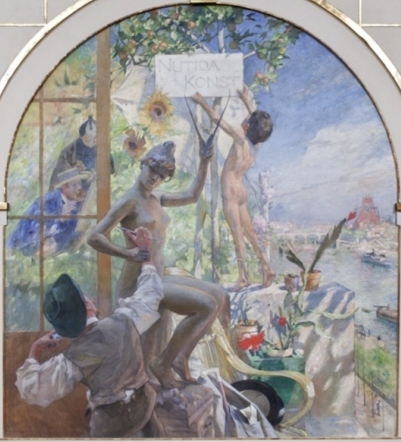 Contemporary art, 1888, Carl Larsson