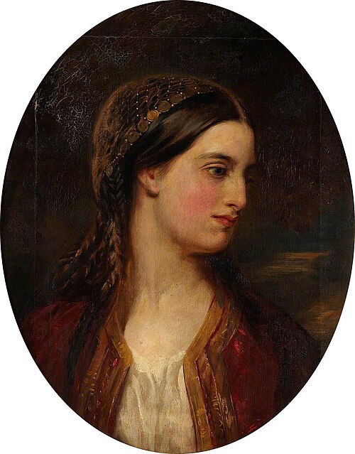 A Greek Head, 1860, John Ballantyne