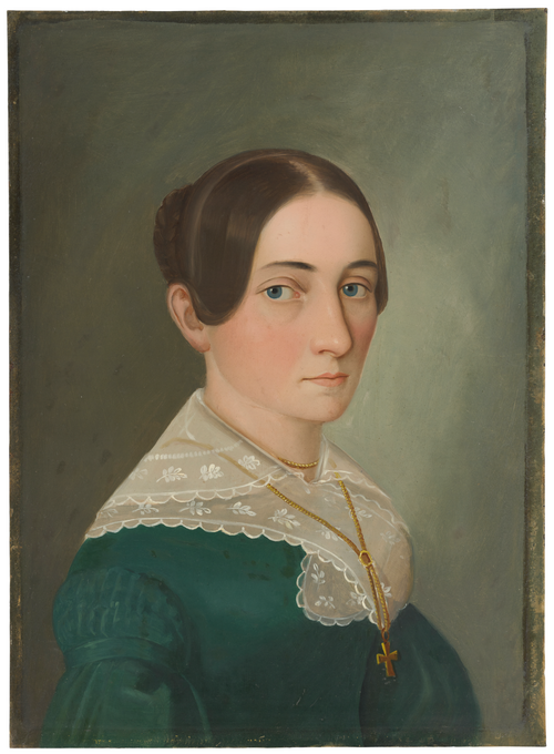 Portrait de Madame Jos. Ruch, née Faist, 1843, Lucian Reich