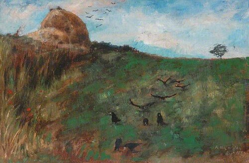 Meadow Landscape, 1887, Thomas McLachlan