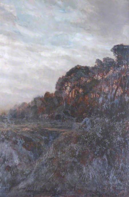 Moorland Scene, 1892, Thomas McLachlan