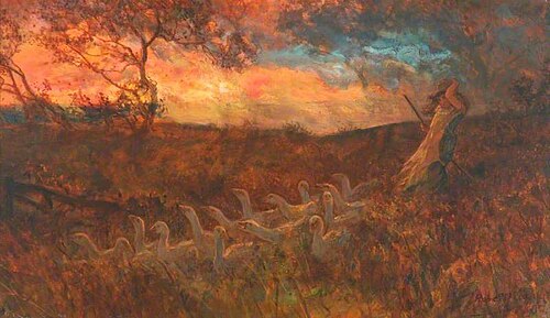 Goose Girl, 1892, Thomas McLachlan