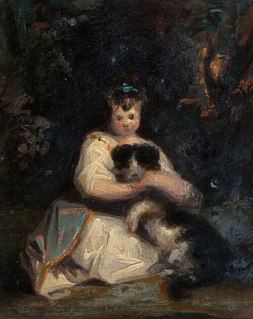 Album: Copies of Old Masters and other Paintings (no.8, p.7), , William Nicholson