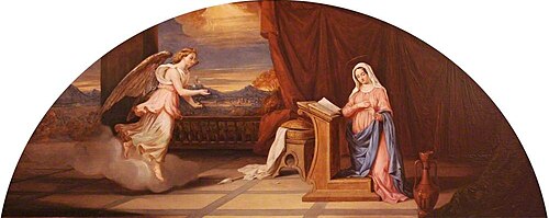 The Annunciation, 1844, Willes Maddox