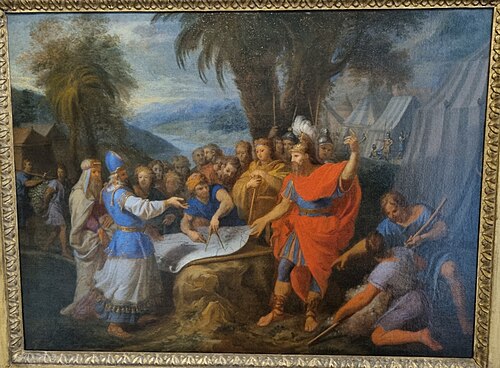 Le partage de la Terre promise, , Louis Licherie