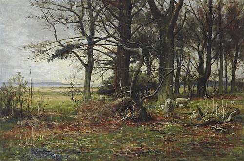 Spring Time in Dalmeny Woods, , George Whitton Johnstone