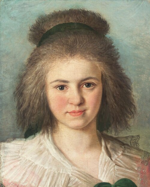Autoportrait, 1792, Ludovika Simanowitz