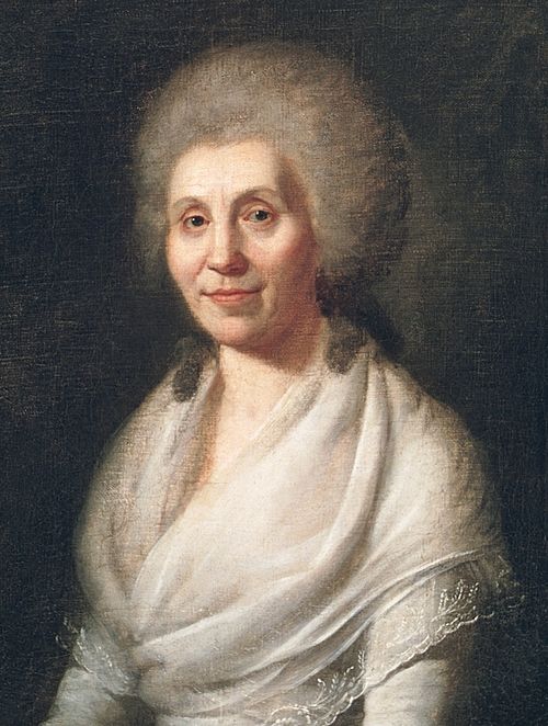 Portrait of Elisabeth Dorothea Schiller, 1793, Ludovika Simanowitz