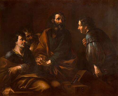 Saint Paul and Silas in Prison, 1700, Michael Wenzel Halbax