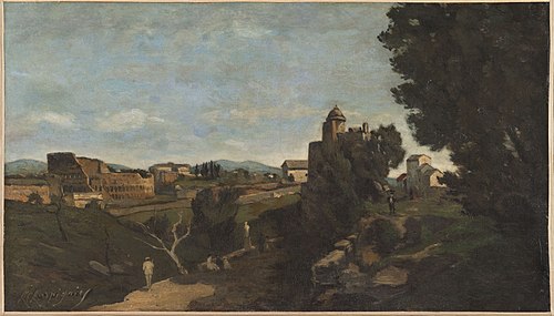 Le Colisée à Rome, 1878, Henri Harpignies