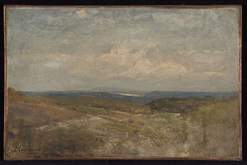 Paysage de collines, 1858, Henri Harpignies