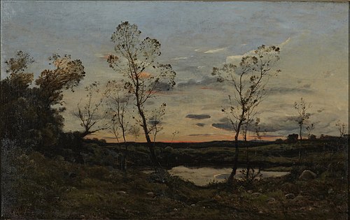 Paysage, 1884, Henri Harpignies
