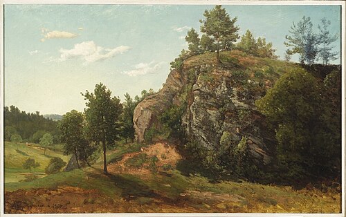 Avondlandschap., 1880, Henri Harpignies