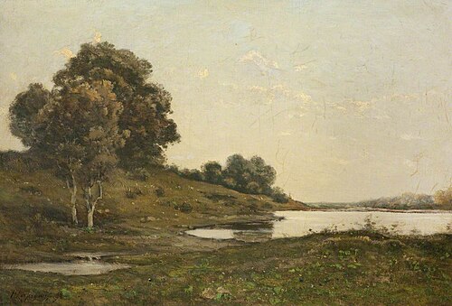 Rural Landscape, 1873, Henri Harpignies
