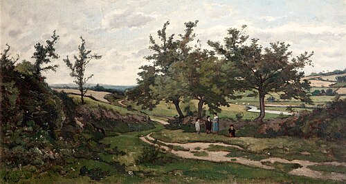 Paysage, , Henri Harpignies