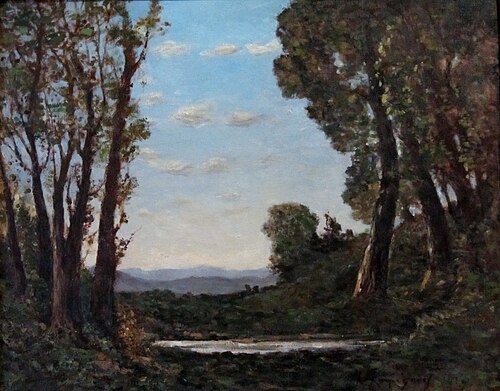 On the Borders of the Forest, 1916, Henri Harpignies