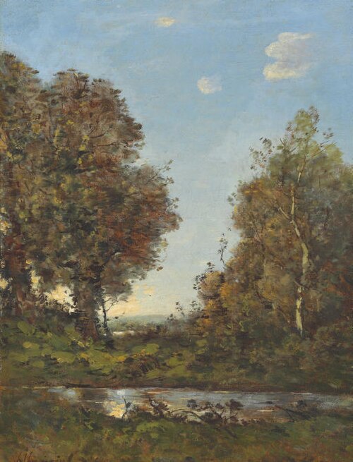 A Serene Afternoon, , Henri Harpignies