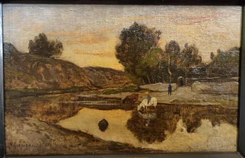 Effet de soir, , Henri Harpignies