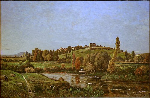 Landscape in Auvergne, 1870, Henri Harpignies