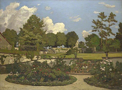 The Painter's Garden at Saint-Privé, 1886, Henri Harpignies