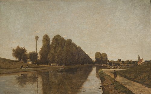 El Canal de Briare, , Henri Harpignies