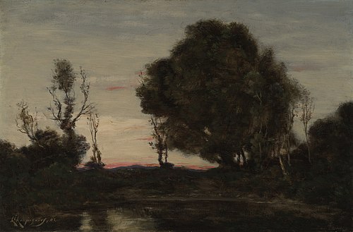 Landscape at Dusk, 1902, Henri Harpignies