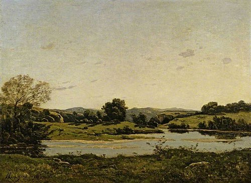 Au bord de l'Oise, 1883, Henri Harpignies