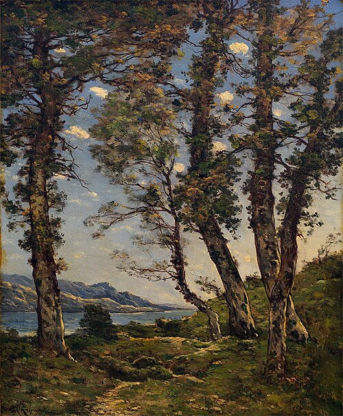 The oaks, 1905, Henri Harpignies
