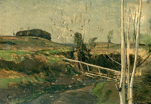 Landscape, , Henri Harpignies