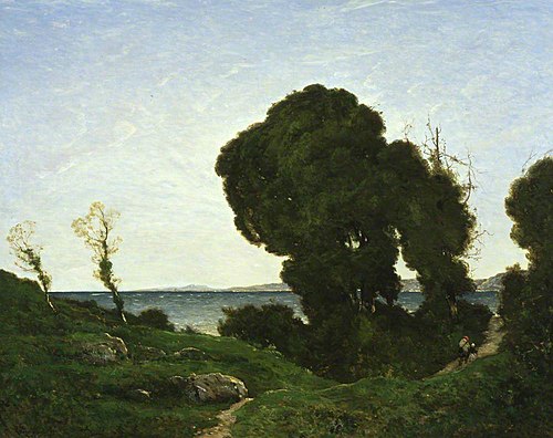 Sunshine on the Riviera, 1899, Henri Harpignies