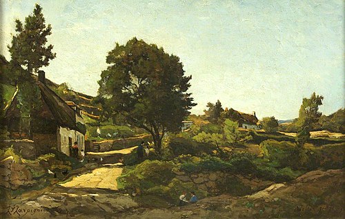 Avallon, 1869, Henri Harpignies