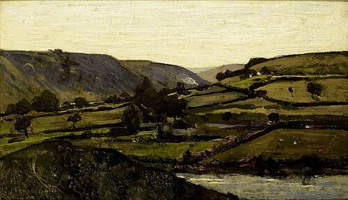 Valley Landscape, , Henri Harpignies