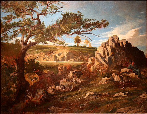 Paysage provençal, , Henri Harpignies