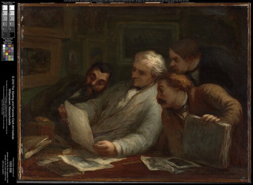 The Print Collectors, 1861, Honoré Daumier