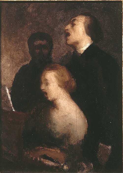Le Duo, , Honoré Daumier
